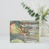 Forest Verzauberung Faia Kunst, Dichtung und Musik Postkarte (Stehend Vorderseite)