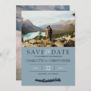 Forest Vibes Foto Save The Date