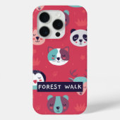 Forest Walk Animal Friends Niedlich & Playful Phon Case-Mate iPhone Hülle (Rückseite)