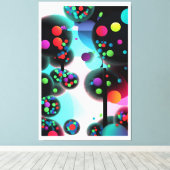 Forest Walk in Your Mind Ken Gage Fantasy OpArt Leinwanddruck (Insitu (Holzboden))