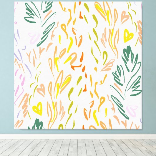 Forest Wallart Leinwanddruck (Insitu (Holzboden))