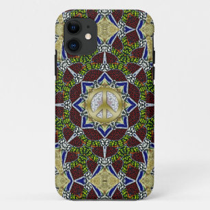 Forest Web Mandala Peace Star iPhone 5 Fall Case-Mate iPhone Hülle
