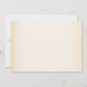 Forest Wedding Foto Save the Date (Rückseite)