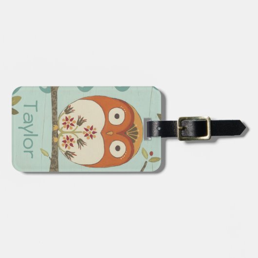 Forest Whimsy I Gepäckanhänger (Vorderseite horizontal)