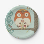 Forest Whimsy I Pappteller (Vorderseite)