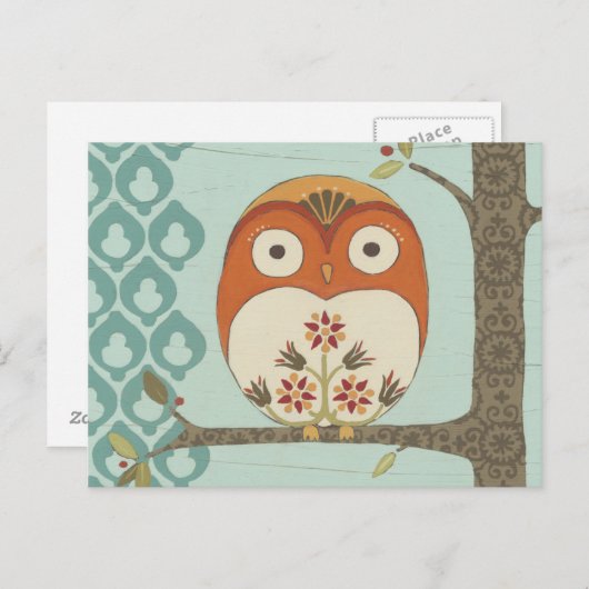 Forest Whimsy I Postkarte (Vorne/Hinten)