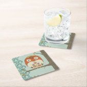 Forest Whimsy I Rechteckiger Pappuntersetzer (Vor Ort)