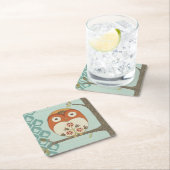 Forest Whimsy I Rechteckiger Pappuntersetzer (Vor Ort)