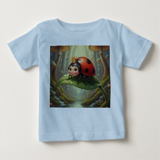 Forest Whisper-Enchanted Fairy Realm Baby T-shirt (Vorderseite)