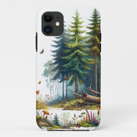Forest Whispers Case-Mate iPhone Hülle (Rückseite)