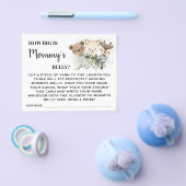 Forest Wie groß sind die Mamas Belly Baby Showcard Flyer (Einzeln)