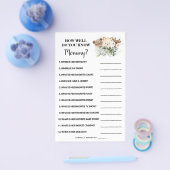 Forest Wie gut kennen Sie Mama Showspielkarte? Flyer (Einzeln)