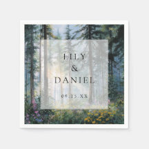 Forest Wildflower Floral Rustic Wedding