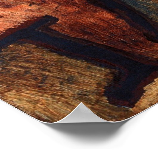 Forest Witch, Paul Klee Poster (Ecke)