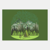 Forest, Wood, Nature Geschenkpapier Set (Vorderseite 3)