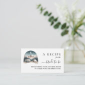 Forest Wood Sky Tree Fire Camping Brautparty Begleitkarte (Stehend Vorderseite)