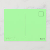 Forest Woodland Medley of Trees Canada Postkarte (Rückseite)