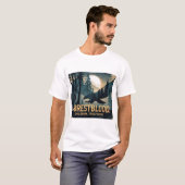 Forestblood – Espíritu Salvaje Nacido del Bosque T-Shirt (Vorne ganz)