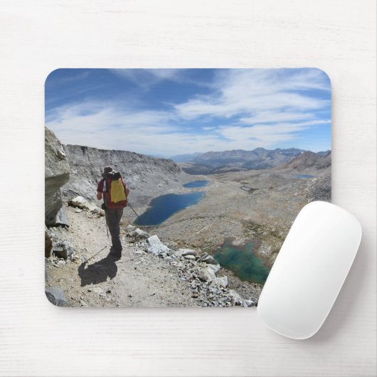 Forester Pass Switchbacks 2 - John Muir Trail Mousepad (Mit Mouse)