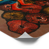 Foresters - Zwei Bären spielen Musik Poster (Ecke)