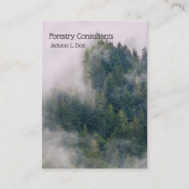 Forestry Consultants/Douglas Fir Business Card Visitenkarte