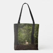 Forests A White Tailed Deer in the Woods Tasche (Rückseite)