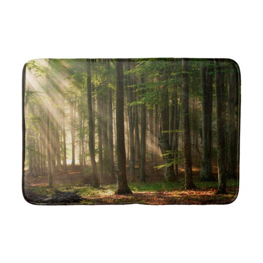 Forests | Autumn Forest Badematte (Vorderseite)
