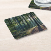 Forests Black Forest Germany Rechteckiger Pappuntersetzer (angewinkelt)