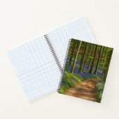 Forests | Bluebell Forest in Belgium Notizblock (Innenseite)