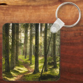 Forests | Boreal Forest Sweden Schlüsselanhänger (Rückseite)