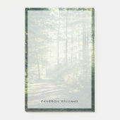 Forests Forest Path Hamburg Germany Post-it Klebezettel (Vorderseite)