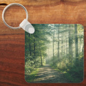 Forests | Forest Path Hamburg Germany Schlüsselanhänger (Vorderseite)
