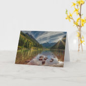 Forests | Maroon Bells Colorado Karte (Gelbe Blume)