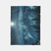 Forests Moonlit Forest Fleecedecke (Vorderseite)