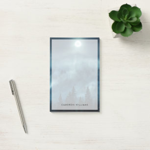 Forests Moonlit Forest Post-it Klebezettel