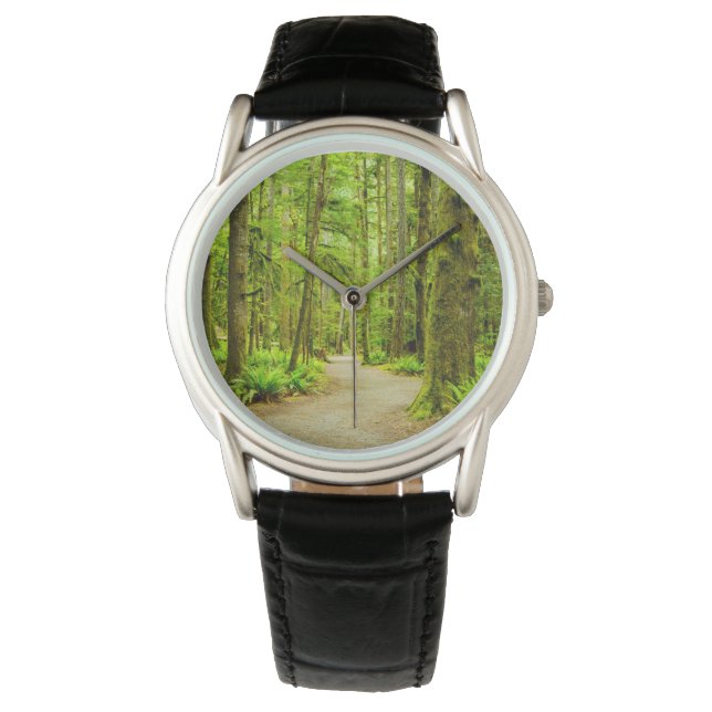 Forests | Olympic National Park Armbanduhr (Vorderseite)
