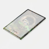 Forests | Raccoon Peeking Post-it Klebezettel (angewinkelt)