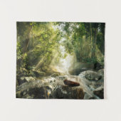 Forests | Tropical Jungle Forest Wandteppich (Vorderseite (Horizontal))