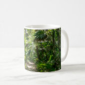 Forests Tropical Rainforest Tulum Mexico Kaffeetasse (VorderseiteRechts)