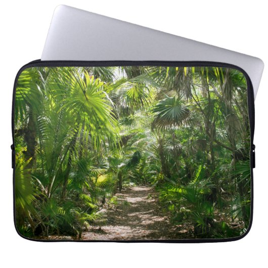 Forests Tropical Rainforest Tulum Mexico Laptopschutzhülle (Vorderseite)