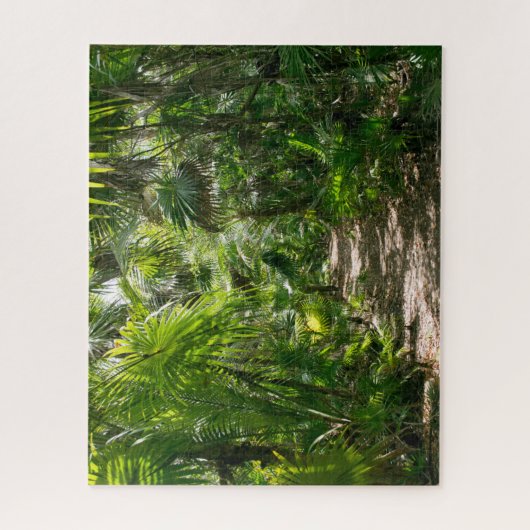 Forests Tropical Rainforest Tulum Mexico Puzzle (Vertikal)