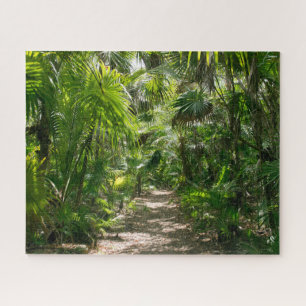 Forests Tropical Rainforest Tulum Mexico Puzzle