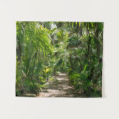 Forests Tropical Rainforest Tulum Mexico Wandteppich (Vorderseite (Horizontal))