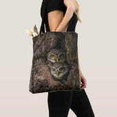 Forests Two Owls Looking Tasche (Von Nahem)