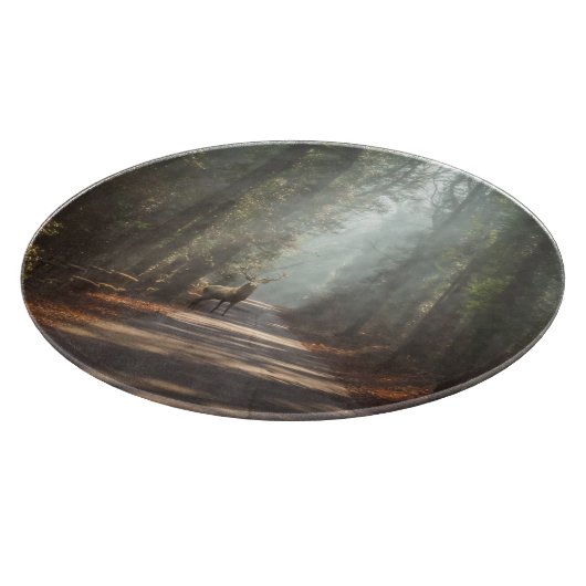 Forests | Woodland Stag Schneidebrett (Ecke)