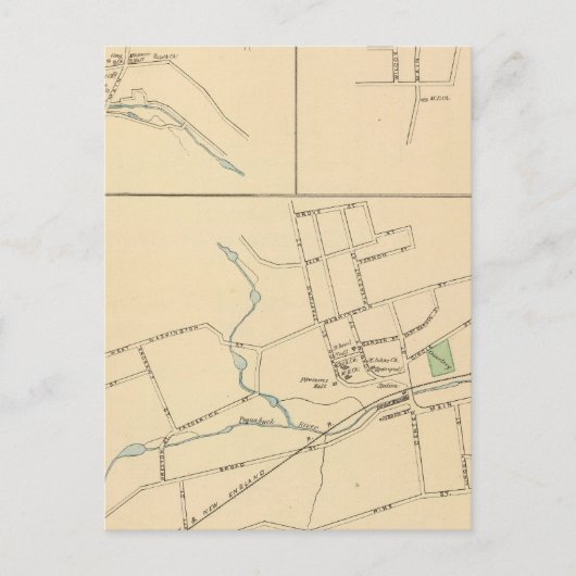 Forestville, S Glastonbury, E Berlin Postkarte (Vorderseite)