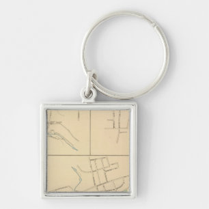 Forestville, S Glastonbury, E Berlin Schlüsselanhänger