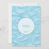 Foreut Befischung Ruhestand Party Einladung (Rückseite)