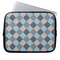Foreut Blue Gray Cotton Seed Checkerboard