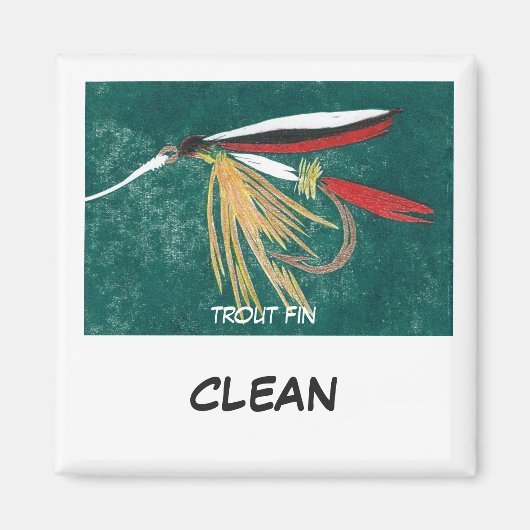 "Foreut Fin" Dish Washer Status Magnet (Vorne)